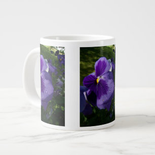 Tasse Géante Purple Pansy