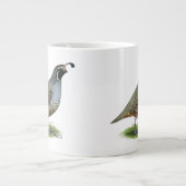 Tasse Géante Quail de la Californie (Devant)