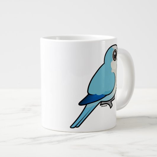 Tasse Géante Quaker bleu (Devant droit)