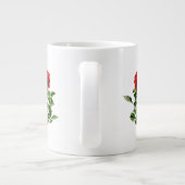 Tasse Géante Red Gerbera Daisy (Dos)