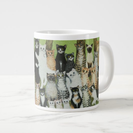 Tasse Géante Regardez les oiseaux (Devant droit)