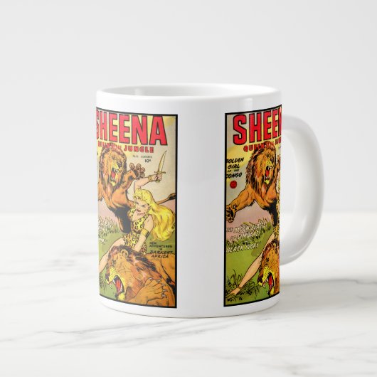 Tasse Géante Reine Sheena de la jungle (Devant droit)
