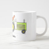 Tasse Géante Remorque complètement des poules (Droite)