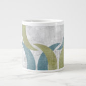 Tasse Géante Répétition géométrique III (Devant)