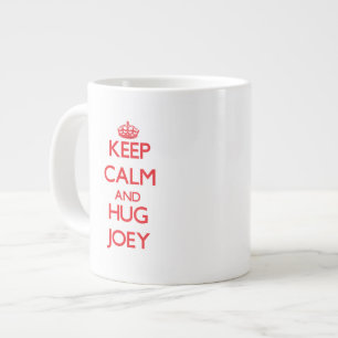 Tasse Géante Restez calme et HUG Joey