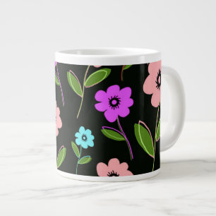 Tasse Géante Rétro floral
