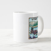 Tasse Géante Rivière RaftingUtah (Devant droit)