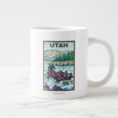 Tasse Géante Rivière RaftingUtah (Droite)