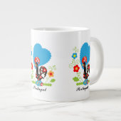 Tasse Géante Rooster portugais (Devant droit)