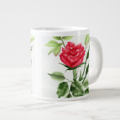 Tasse Géante Rose rouge (Devant droit)