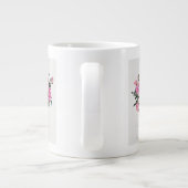 Tasse Géante Roses dans un pot en verre (Dos)