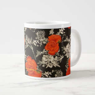 Tasse Géante Roses rouges