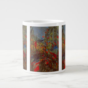 Tasse Géante Rue Montorgueil aux drapeaux de Claude Monet