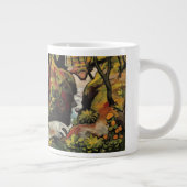 Tasse Géante Ruisseau forestier par August Macke Expressionisme (Droite)