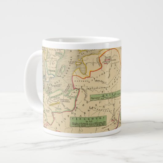 Tasse Géante Russie, Suède, Norvège (Devant gauche)