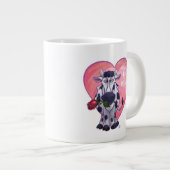 Tasse Géante Saint Valentin de la vache (Devant droit)