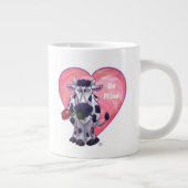 Tasse Géante Saint Valentin de la vache (Droite)