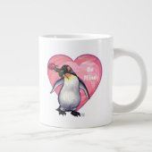 Tasse Géante Saint-Valentin Penguin (Droite)