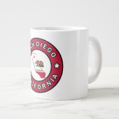 Tasse Géante San Diego Californie (Devant droit)