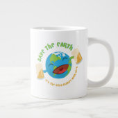 Tasse Géante Sauvez la Terre (Droite)