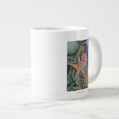 Tasse Géante Scène de ConnecticutTidepool (Devant droit)