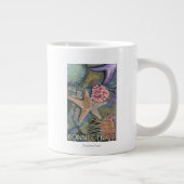 Tasse Géante Scène de ConnecticutTidepool (Droite)
