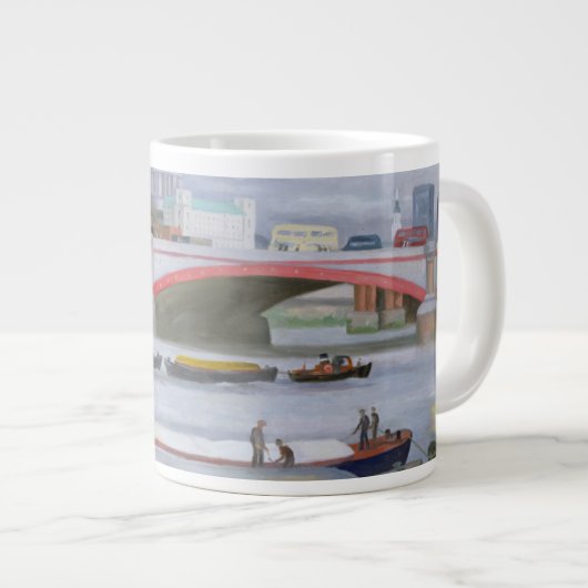 Tasse Géante Scène occupée chez Blackfriars 2005 (Devant droit)