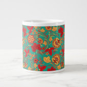 Tasse Géante Schéma floral 2 (Devant)