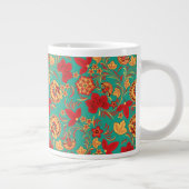 Tasse Géante Schéma floral 2 (Droite)