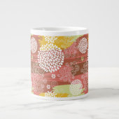 Tasse Géante Schéma floral 2 (Devant)