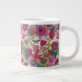 Tasse Géante Schéma floral clair (Droite)