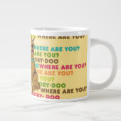 Tasse Géante Scooby-Doo Coureur "Où Es-Tu ?" (Droite)