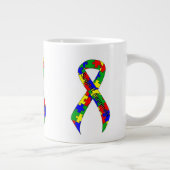 Tasse Géante Sensibilisation au support du ruban (Droite)
