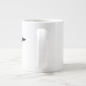 Tasse Géante Silhouette de dauphin (Dos)