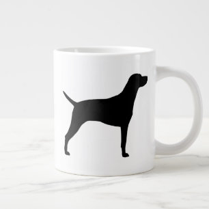 Tasse Géante Silhouettes de chien de race Vizsla