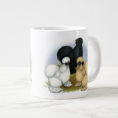 Tasse Géante Silkie Trio (Devant droit)