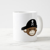 Tasse Géante Singe de pirate (Devant droit)