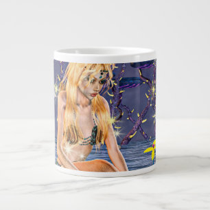 Tasse Géante Sirène dorée