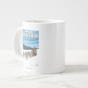 Tasse Géante Sledding Sledding Seward, Alaska