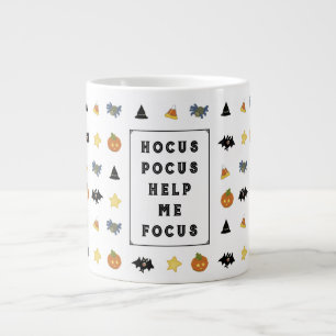 Tasse Géante Sortilège de café drôle d'Halloween