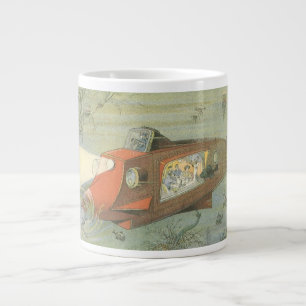 Tasse Géante Sous-marin Steampunk de Science-Fiction Vintage da