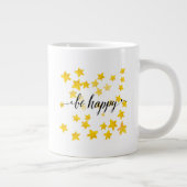 Tasse Géante Soyez heureux 3 (Droite)