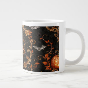 Tasse géante spéciale Citrouille Orange Gothique