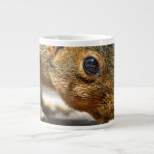 Tasse Géante Squirrel Closeuse Manger (Devant)