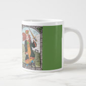 Tasse Géante St Dymphna, Patron Saint des Afflictions Mentales (Droite)