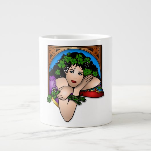 TASSE GÉANTE ST. LA FILLE DE PATRICK (Devant)