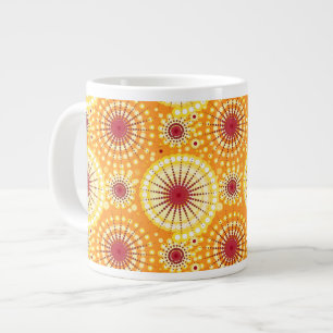 Tasse Géante Starburbs et pingwheel, safran et raisin