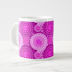 Tasse Géante Starburds et pingwheel, améthyste violet