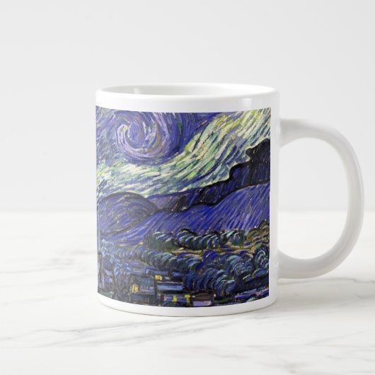 Tasse Géante Starry Night, Vincent Van Gogh. (Droite)