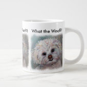 TASSE GÉANTE SWEET WHITE YORKIE (Droite)